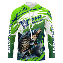 Load image into Gallery viewer, Carp Fishing Custom Long Sleeve Fishing Shirts, Carp Fishing Tournament Shirts Fishing Jerseys IPHW7184