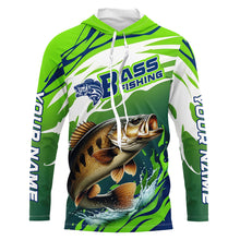 Load image into Gallery viewer, Smallmouth Bass Fishing Custom Fishing Shirts, Bass Fishing Tournament Shirts Fishing Jerseys IPHW7185