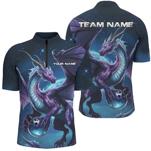 Custom Dragon Bowling Shirts For Men, Dragon Bowling Team Shirt Bowlers Outfit IPHW7521