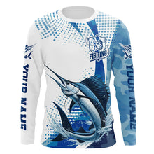 Load image into Gallery viewer, Sailfish Fishing Custom Performance Fishing Gear Shirts, Sailfish Long Sleeve Fishing Shirts IPHW6834