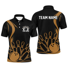 Load image into Gallery viewer, Custom Vintage Bowling Shirts For Men, Classic Bowling Team Shirts Bowling Jerseys | Yellow IPHW7271