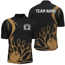 Load image into Gallery viewer, Custom Vintage Bowling Shirts For Men, Classic Bowling Team Shirts Bowling Jerseys | Yellow IPHW7271