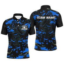 Load image into Gallery viewer, Custom Multi-Color Camo Bowling Team Shirt For Men And Women, Bowling Tournament Bowling League Outfit For Bowler IPHW6568