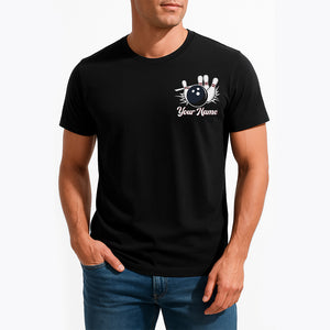 Custom This Is How We Roll Retro Bowling T-Shirts For Men, Vintage Style IPHW9052