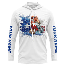 Load image into Gallery viewer, Personalized Texas Slam Redfish, Trout, Flounder Long Sleeve Fishing Shirts, Texas Fishing Jerseys IPHW7053