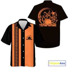 Load image into Gallery viewer, Custom Classic Vintage Bowling Team Shirts, 50S Retro Bowling Button Up ShirtIPHW10868