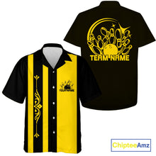 Load image into Gallery viewer, Custom Classic Vintage Bowling Team Shirts, 50S Retro Bowling Button Up ShirtIPHW10869