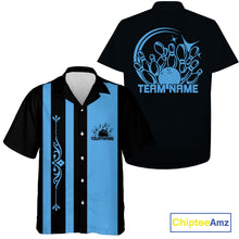 Load image into Gallery viewer, Custom Classic Vintage Bowling Team Shirts, 50S Retro Bowling Button Up ShirtIPHW10869