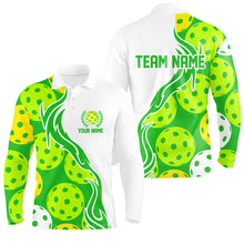 Load image into Gallery viewer, Custom Men's Pickleball Polo Shirts With Team Name, Outdoor Pickleball Outfits For Players IPHW5194