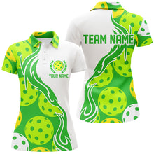 Load image into Gallery viewer, Custom Women&#39;s Pickleball Polo Shirts With Team Name, Outdoor Pickleball Outfits For Players IPHW5194
