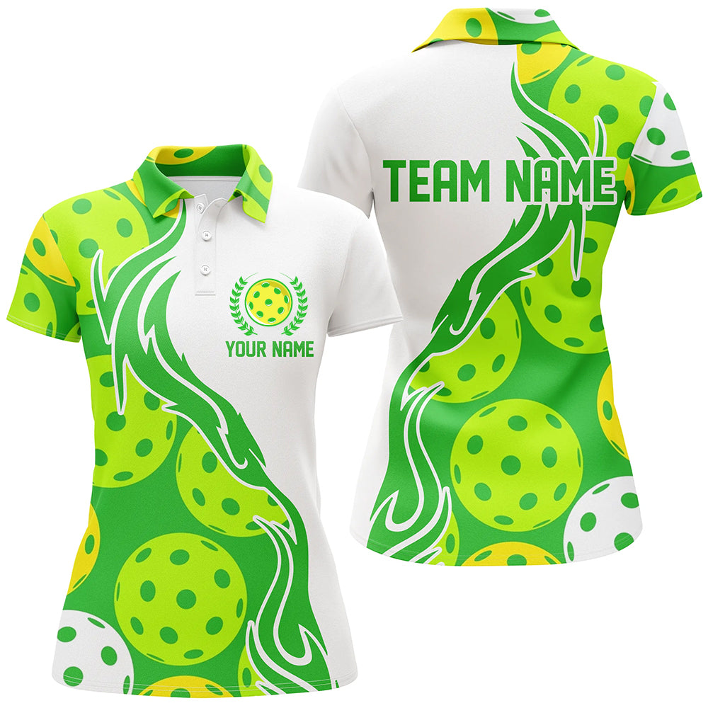 Custom Women's Pickleball Polo Shirts With Team Name, Outdoor Pickleball Outfits For Players IPHW5194