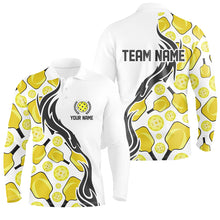 Load image into Gallery viewer, Custom Men&#39;s Pickleball Polo Shirts With Team Name, Outdoor Pickleball Outfits For Players IPHW5195