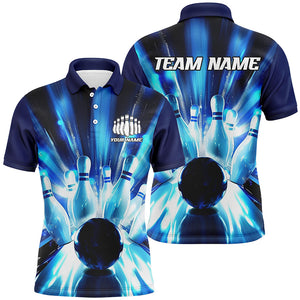 Custom Multi-Color Bowling Ball And Pins Bowlers Shirts For Men And Women, Bowling League Style Shirts For Team IPHW6590