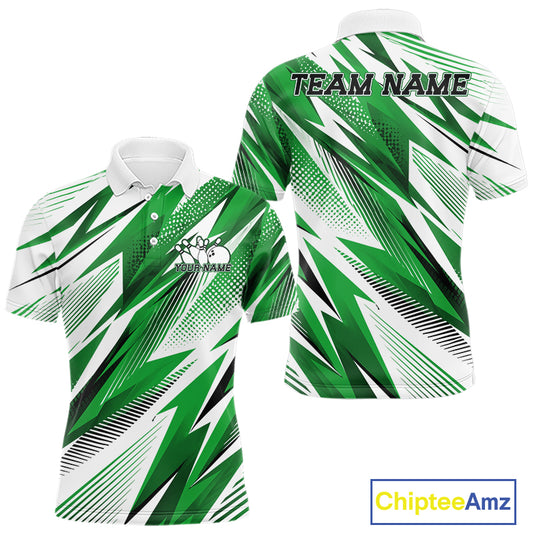 Green and white sports jersey with 'Team Name' text on a white background