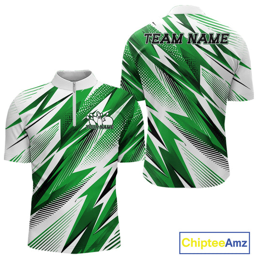 Green and white sports jersey with 'Team Name' text on a white background