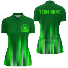 Load image into Gallery viewer, Custom Green Bowling Shirts For Women, Bowling Logo Team Bowling Jerseys, Bowler Outfit IPHW5208