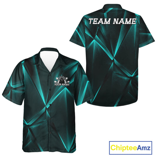 Black and teal sports jersey with customizable text on a white background