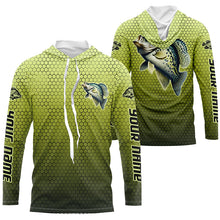 Load image into Gallery viewer, Crappie Fishing Custom Long Sleeve Tournament Fishing Shirts, Crappie Fisherman Fishing Jerseys IPHW6414