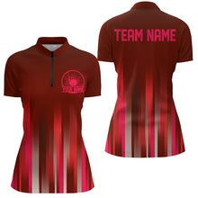 Load image into Gallery viewer, Custom Bowling Jerseys With Name For Women, Personalized Bowling Team Jerseys IPHW4989