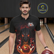 Load image into Gallery viewer, Custom Dragon Bowling Team Men Polo Shirt, Dragon Bowling Jersey Bowlers Outfit IPHW10271