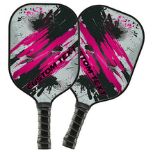 Load image into Gallery viewer, Custom Pink Pickleball Paddle For Men And Women, Pickleball Racket With Names, Personalized Pickleball Gifts IPHW7236