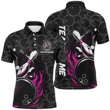 Load image into Gallery viewer, Personalized Multi-Color Strike Bowling Team Shirts, Bowling Ball And Pins Bowling Jerseys Unisex Bowlers Outfit IPHW5933