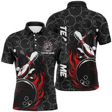 Load image into Gallery viewer, Personalized Multi-Color Strike Bowling Team Shirts, Bowling Ball And Pins Bowling Jerseys Unisex Bowlers Outfit IPHW5933