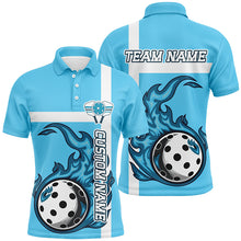 Load image into Gallery viewer, Personalized Multi-Color Pickleball Shirts For Men And Women, Flame Pickleball Ball Tournament Team Jerseys IPHW6554