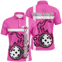 Load image into Gallery viewer, Personalized Multi-Color Pickleball Shirts For Men And Women, Flame Pickleball Ball Tournament Team Jerseys IPHW6554