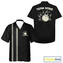 Load image into Gallery viewer, Custom Classic 50S Style Bowling Unisex Hawaiian Shirts, Vintage Bowling Team Outfit IPHW10065