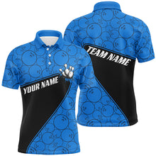Load image into Gallery viewer, Custom Multi-Color Bowling Ball Pattern Team Shirts For Men And Women And Kids IPHW6563