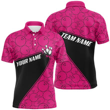 Load image into Gallery viewer, Custom Multi-Color Bowling Ball Pattern Team Shirts For Men And Women And Kids IPHW6563