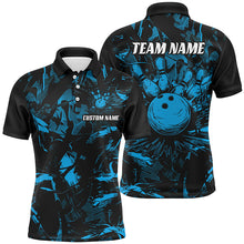 Load image into Gallery viewer, Personalized Multi-Color Camouflage Bowling For Men, Women, Bowling Ball And Pins Bowler Outfits Bowling Tournament IPHW6570