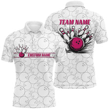 Load image into Gallery viewer, Custom Multi-Color Bowling Team Shirts For Men And Women, Bowling Polo/ Quarter-Zip Shirts Bowling League Jerseys IPHW6571