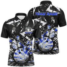 Load image into Gallery viewer, Custom Multi-Color Camo Bowling Team Shirts For Men And Women, Strike Bowling Tournament Team Shirts For Bowlers IPHW6572