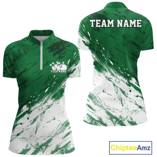 Green and white sports jersey with 'TEAM NAME' and 'Your Name' text, Chiptee Amz branding.