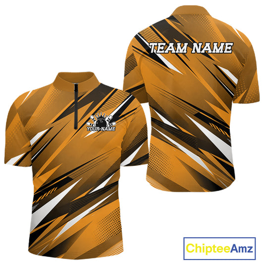 Orange and black sports jersey with 'Team Name' text on a white background