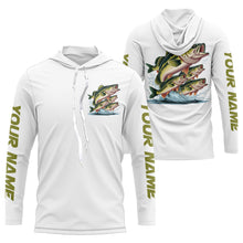 Load image into Gallery viewer, Largemouth Bass Fishes Custom Bass Long Sleeve Fishing Shirts, Bass Tournament Fishing Shirt IPHW7958