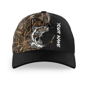 Redfish Fishing Tattoo camo Custom fishing hat Unisex Fishing Baseball Angler camo hat NQS2664