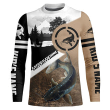 Load image into Gallery viewer, Catfish Fishing custom performance UV protection fishing shirts, catfish fishing jerseys NQS616