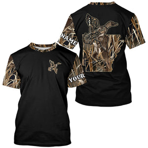 Arkansas duck hunting Waterfowl Camo Customize 3D All Over Printed Shirts Personalized Hunting gifts NQS2316