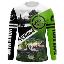 Load image into Gallery viewer, Largemouth Bass fishing Customize All Over Printed Shirts For Men And Women Personalized Fishing Gift NQS241