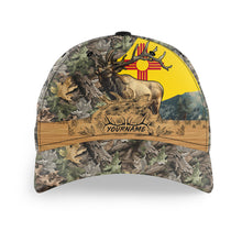 Load image into Gallery viewer, NM New Mexico Best elk Hunting camo Custom hunting hat, elk hat Unisex Hunting Baseball hat NQS2171