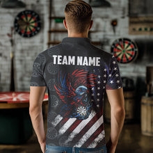 Load image into Gallery viewer, Retro American Flag Eagle Darts shirts for Men Custom Patriotic Darts Team Jersey Darts gifts NQS9634