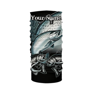 Chinook salmon (King salmon) Fishing Customize Name UV protection long sleeves fishing shirts NQS1806