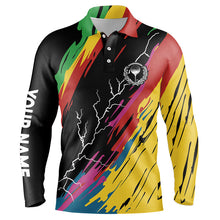 Load image into Gallery viewer, Colorful Mens golf polo shirts custom golf clothes for men, best golf gifts NQS8709