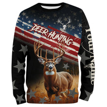 Load image into Gallery viewer, Deer Hunting American Flag Customize 3D All Over Printed Shirts Personalized Patriotic Hunting gifts NQS8727