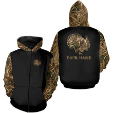 Load image into Gallery viewer, Turkey Hunting Camo Customize Name 3D All Over Printed Shirts Personalized Turkey Hunting gifts NQS858