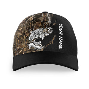 Tarpon Fishing Tattoo camo Custom fishing hat Unisex Fishing Baseball Angler camo hat NQS2670