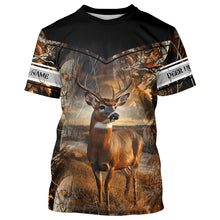 Load image into Gallery viewer, Deer Hunting big game camo Custom Name 3D All over print shirts - personalized hunting gifts - NQS737